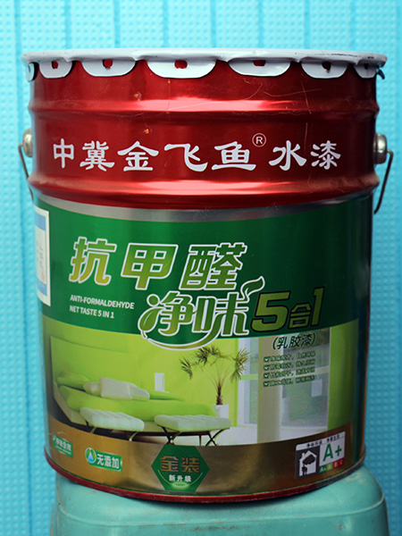 抗甲醛净味5合1乳胶漆